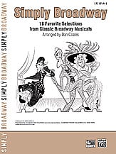 Simply Broadway piano sheet music cover